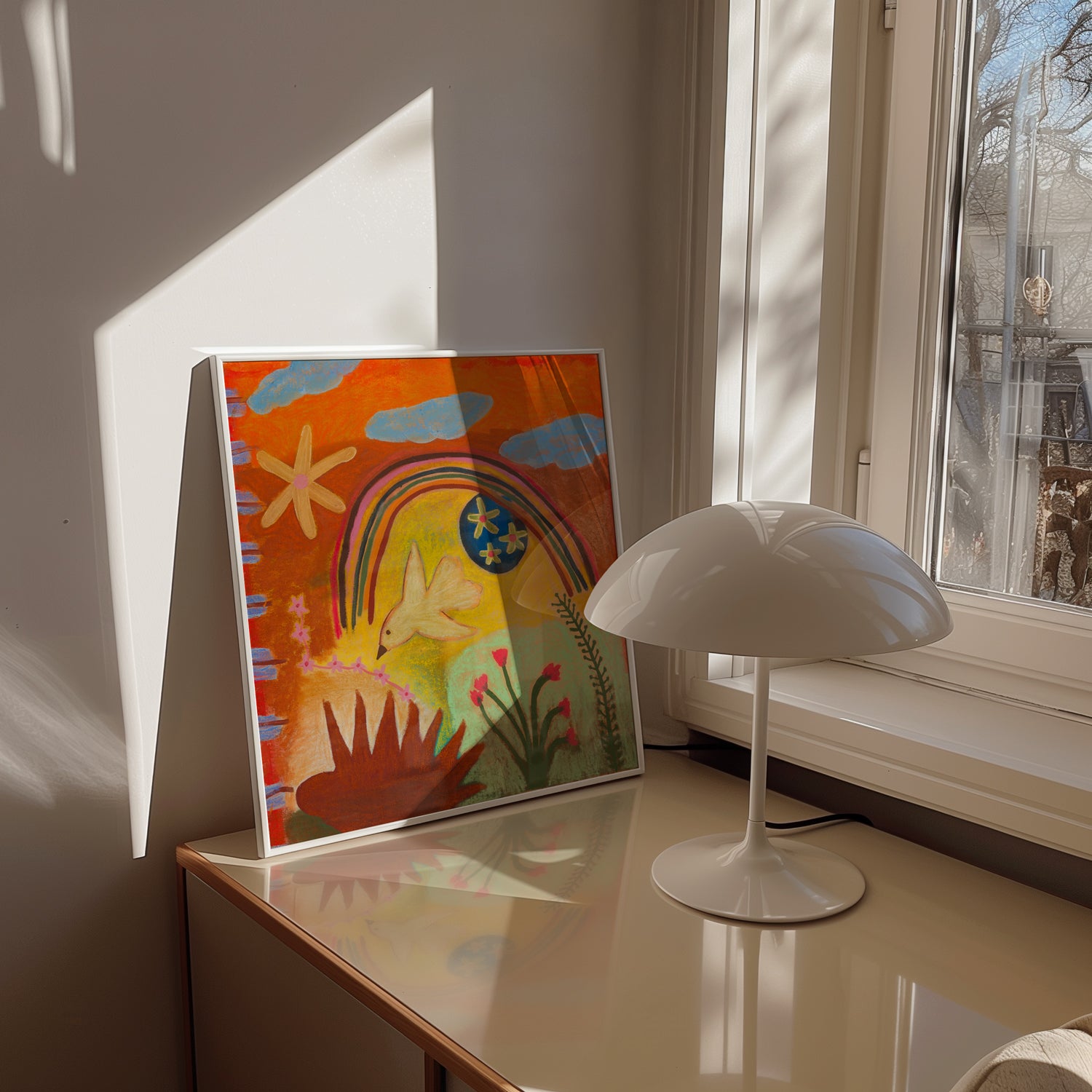 Flying Through Colour